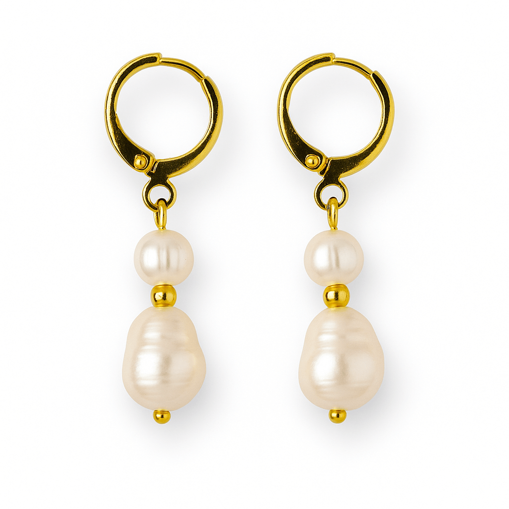 Cercei cu perle de cultura – Bijuterie rafinata si echilibrata pentru femei elegante