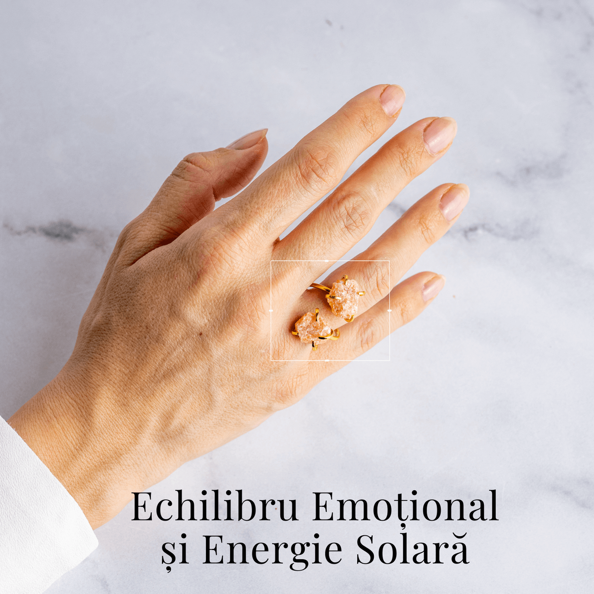 Raza de incredere – Inel Auriu cu Piatra Soarelui, Bijuterie a Optimismului