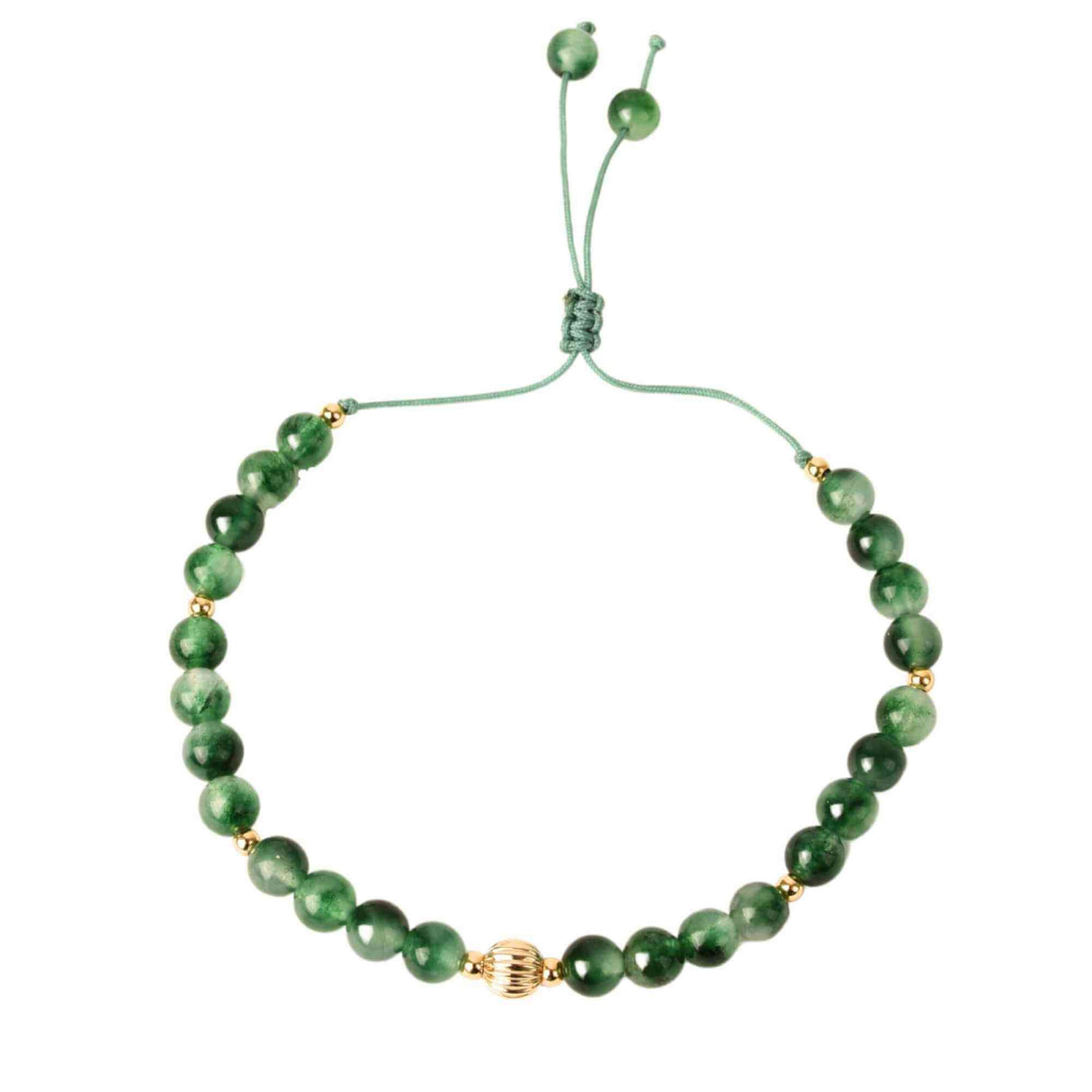 Bratara reglabila cu mini margele piatra semipretioasa naturala Calcedonia