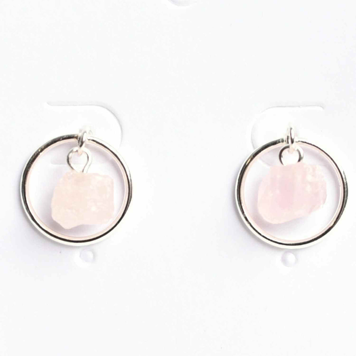 Cercei cu Cuart Roz – Iubire si Vindecare Emoționala