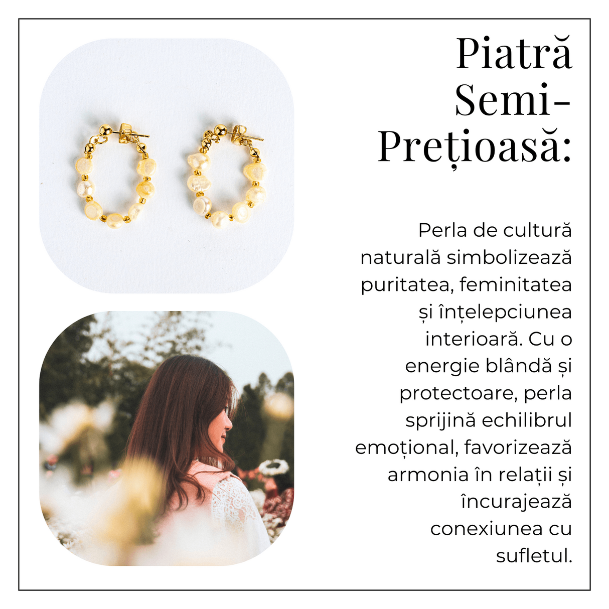 Imperfectiunea care fascineaza – Cercei cu perle baroc naturale