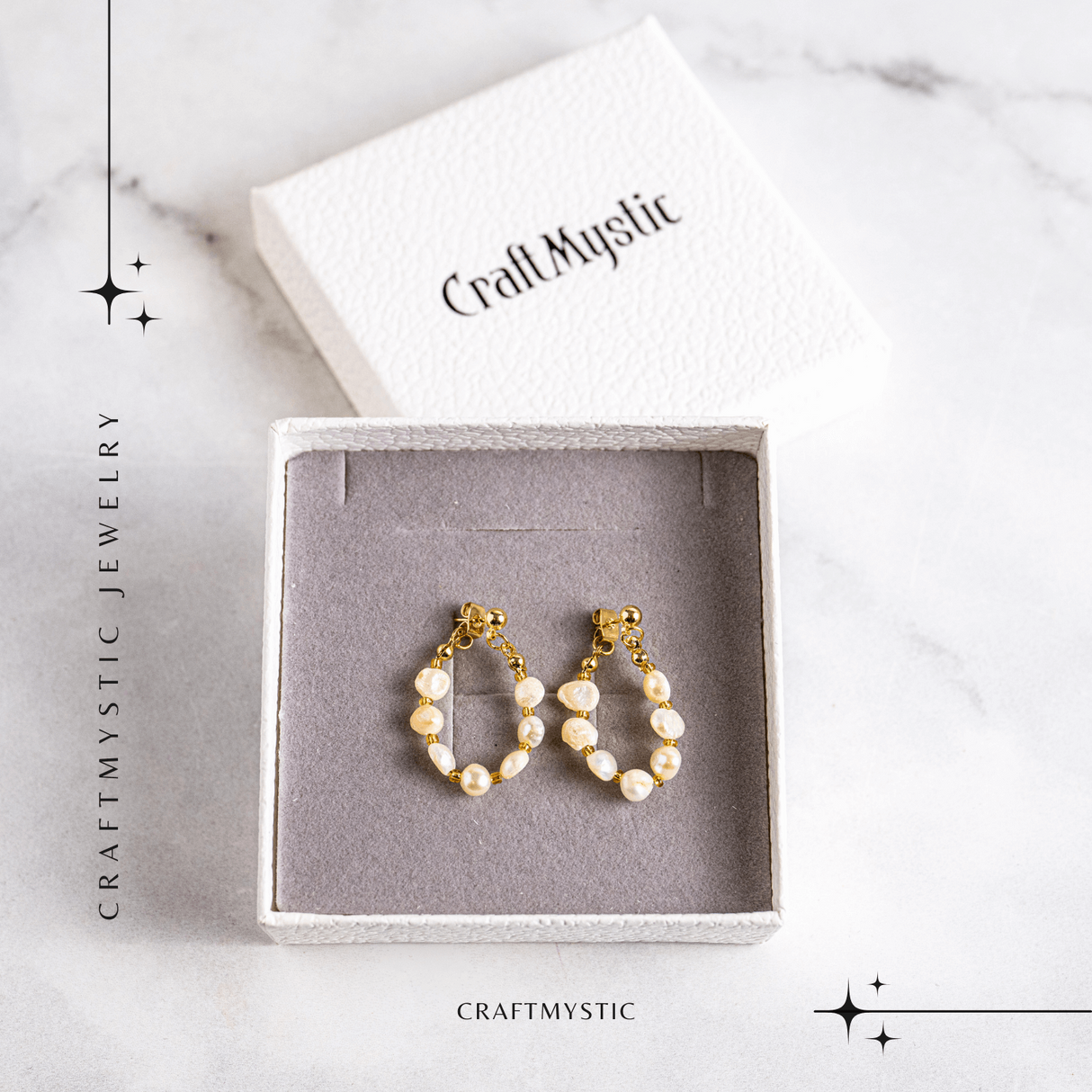 Imperfectiunea care fascineaza – Cercei cu perle baroc naturale