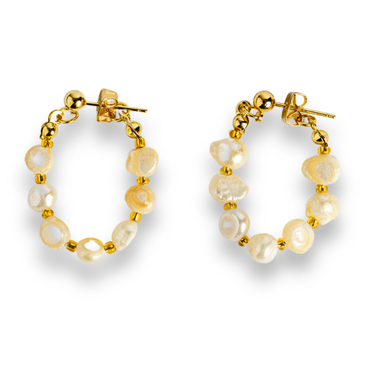 Imperfectiunea care fascineaza – Cercei cu perle baroc naturale