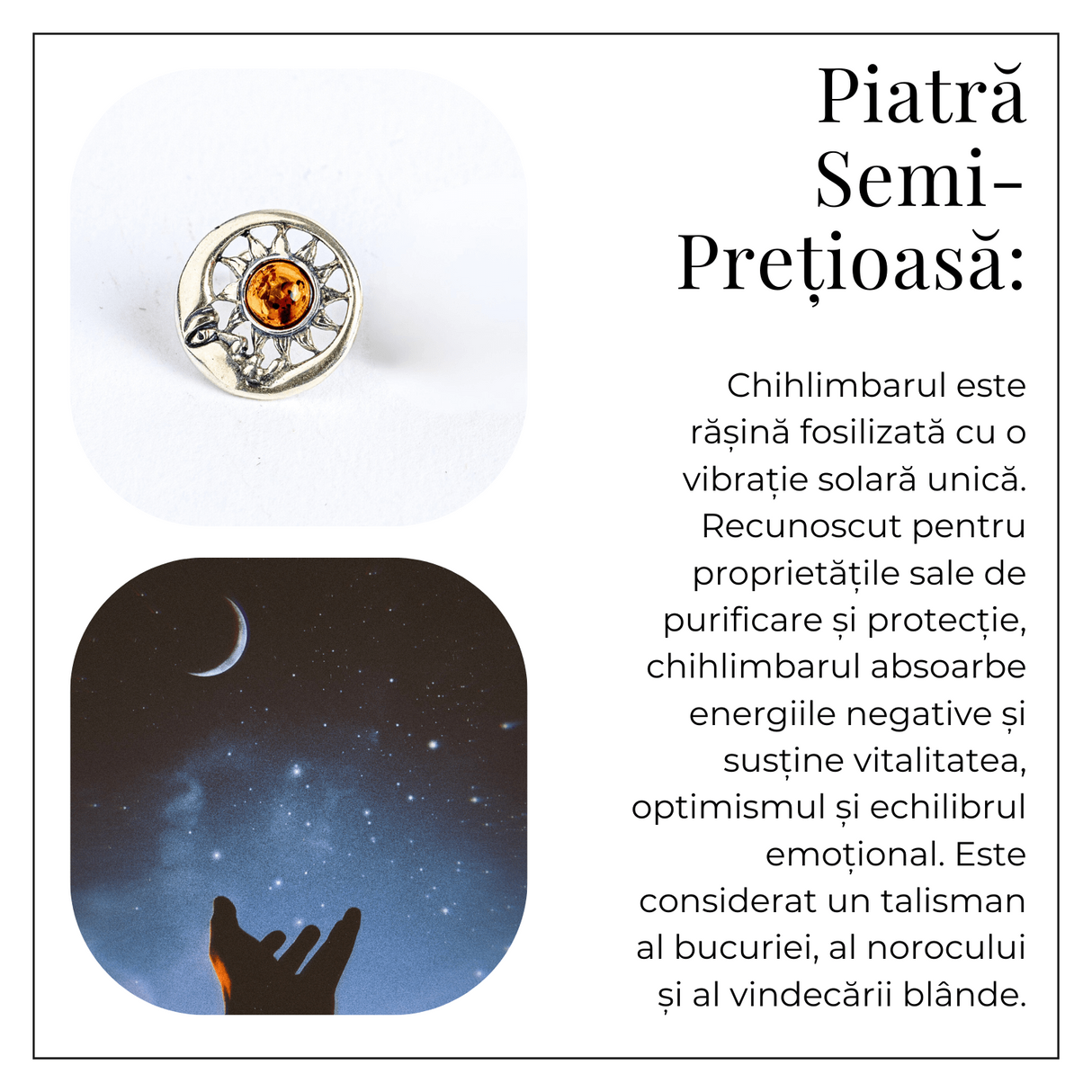 Cercei spirituali – Chihlimbarul care uneste energia si intuitia in montura argint 925