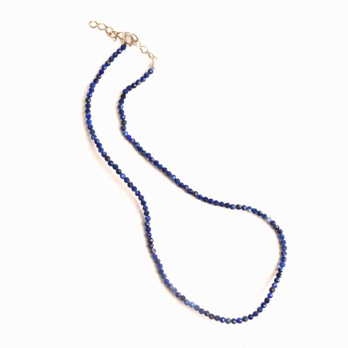 Claritate si Adevar Interior – Colier din Argint 925 cu Lapis Lazuli Fatetat