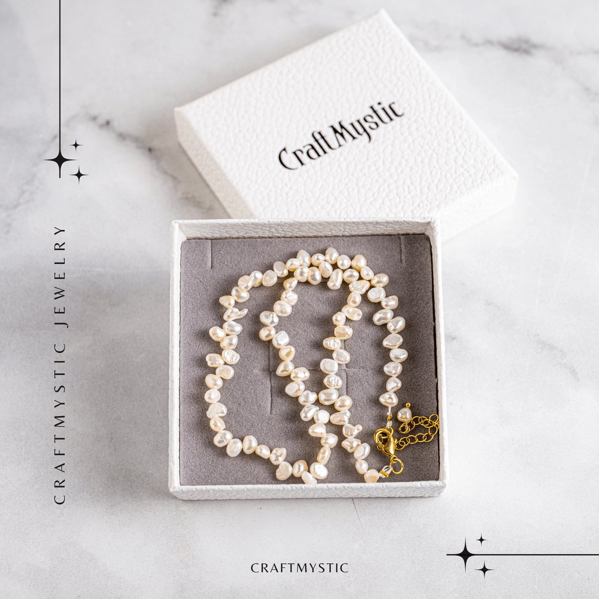 Colier choker cu perle design baroc – Eleganta naturala, mereu la moda