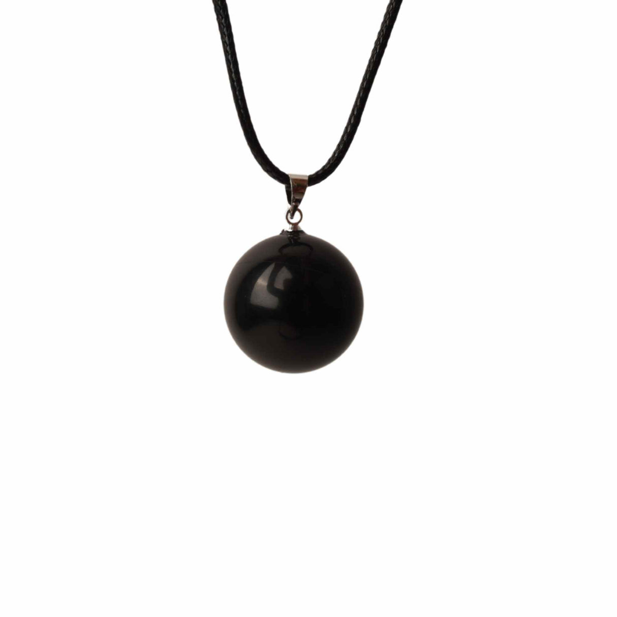 Colier cu piatra semipretioasa rotunda - pandantiv din pietre prețioase naturale mixte 7 Chakre - Copie