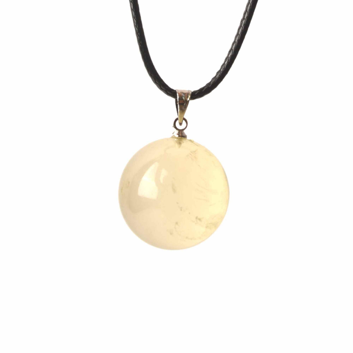 Colier cu piatra semipretioasa rotunda - pandantiv din pietre prețioase naturale mixte 7 Chakre - Copie