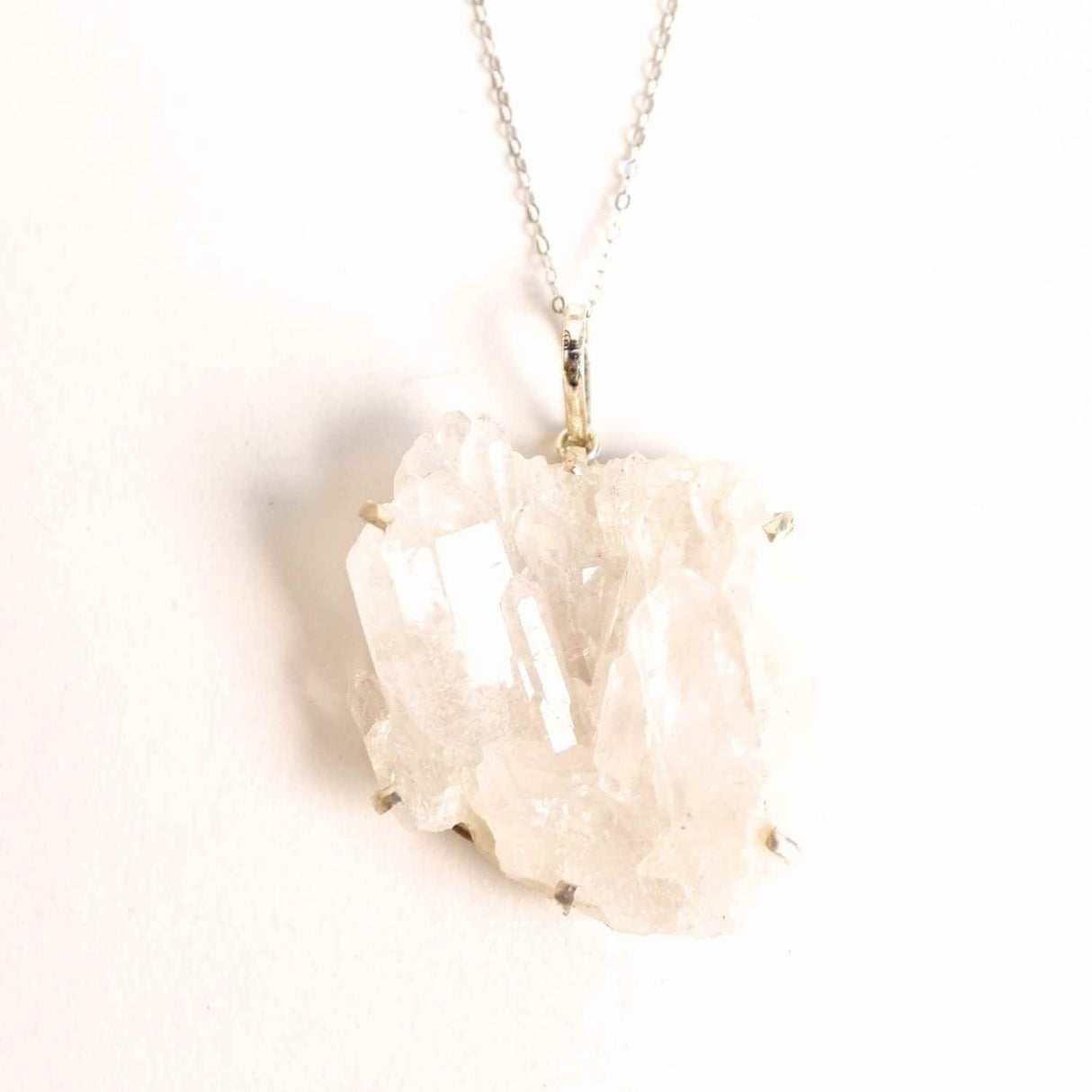 Claritate si Echilibru Zilnic – Colier Cristal de Stanca si Argint 925