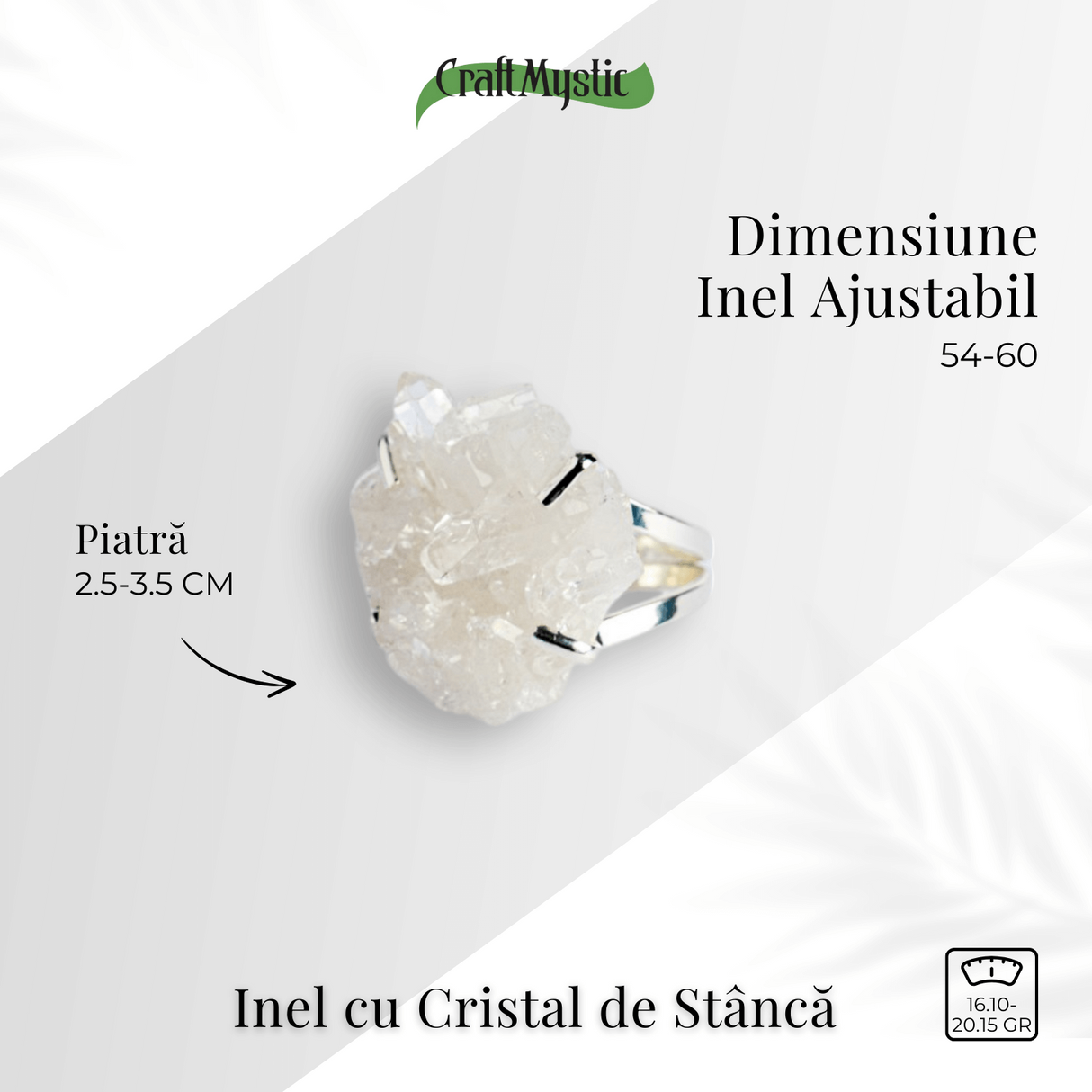 Inelul claritatii – Cristal de stanca pentru minte limpede si intentii pure