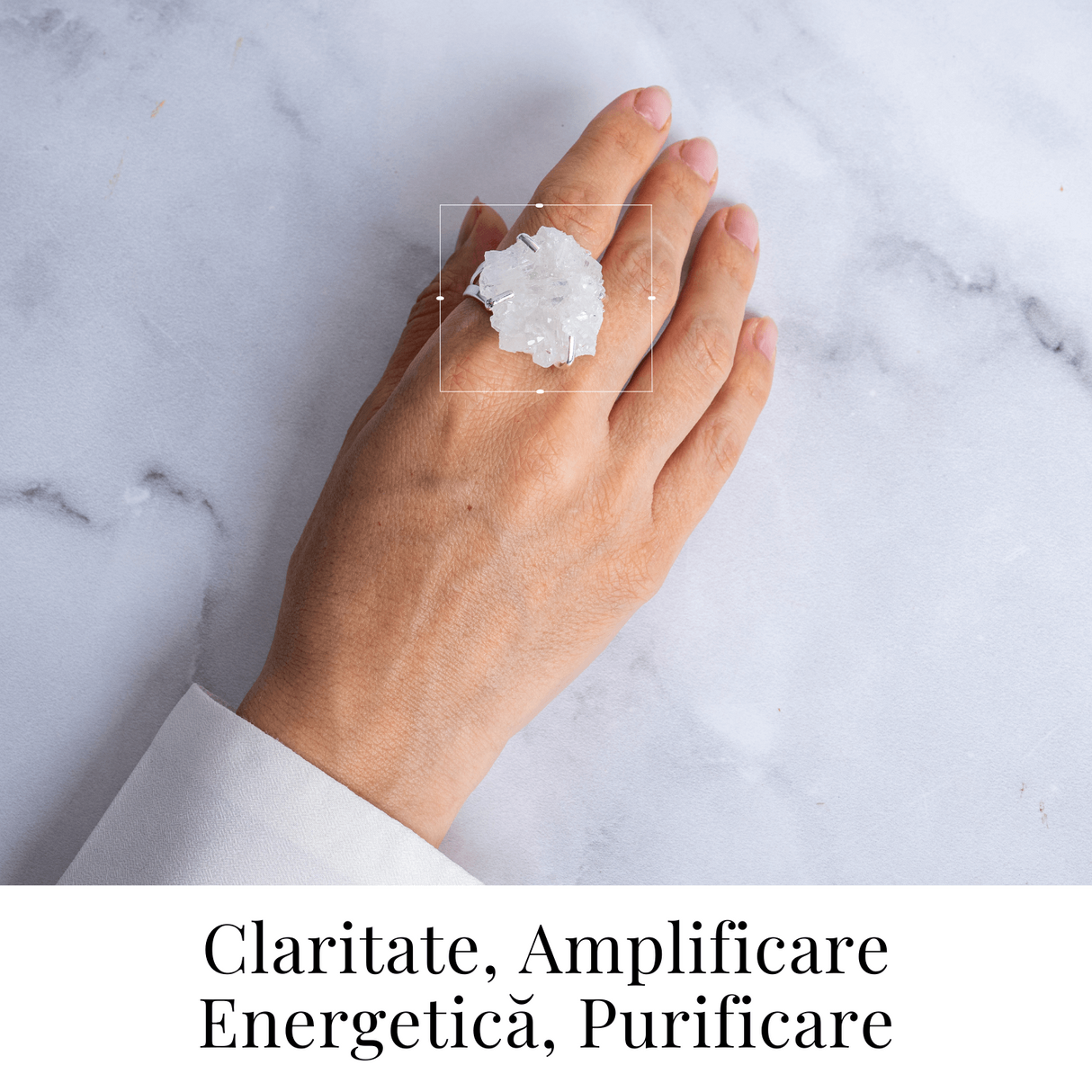 Inelul claritatii – Cristal de stanca pentru minte limpede si intentii pure