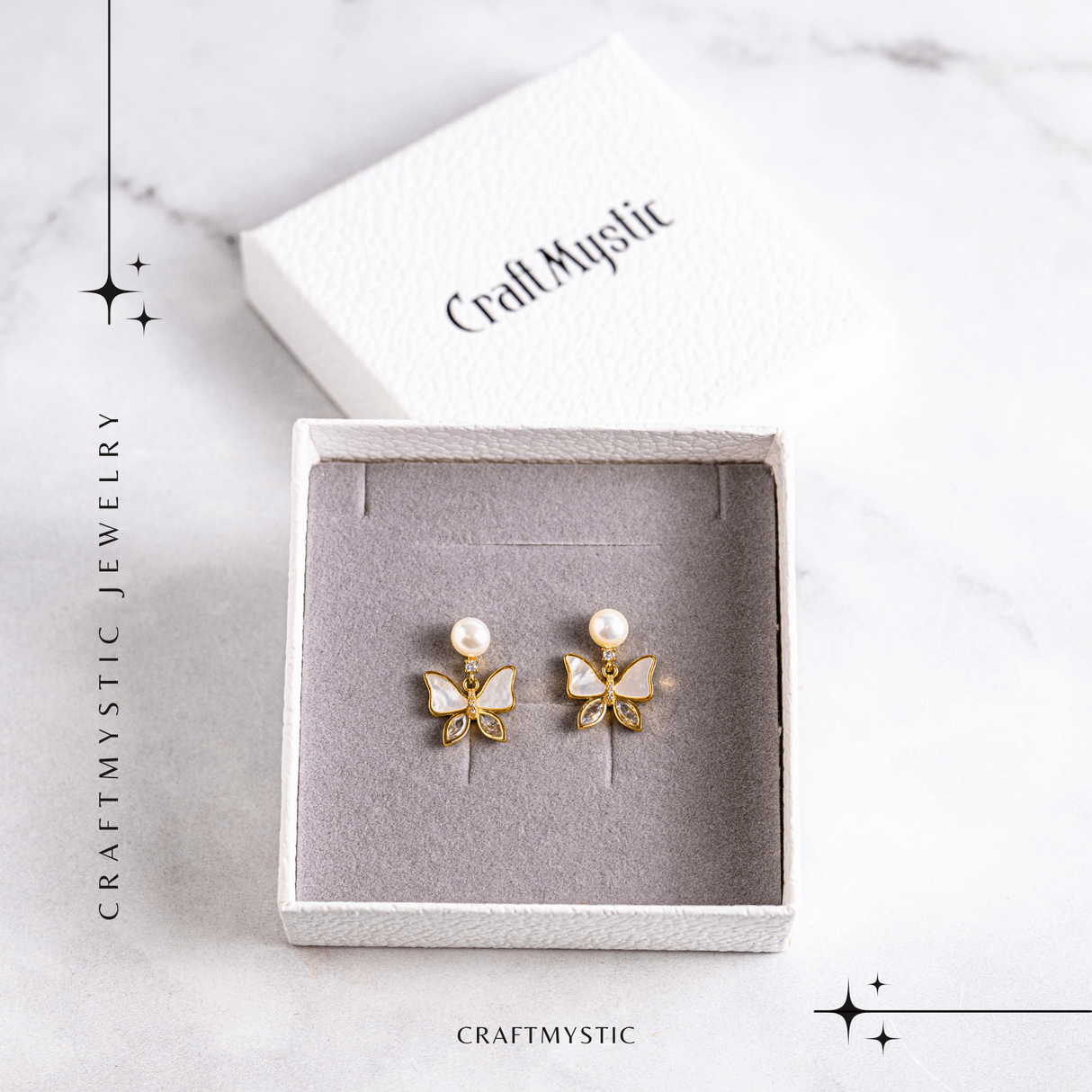 Zbor lin in fiecare zi – Cercei cu perla naturala si detalii fine