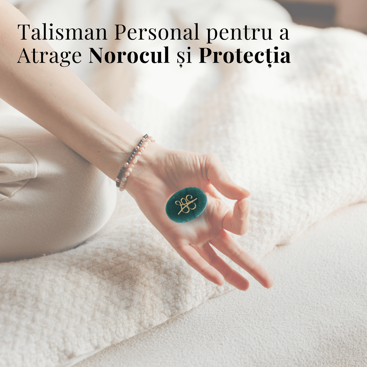 Moneda Zibu din Jad verde - Prosperitate si Noroc