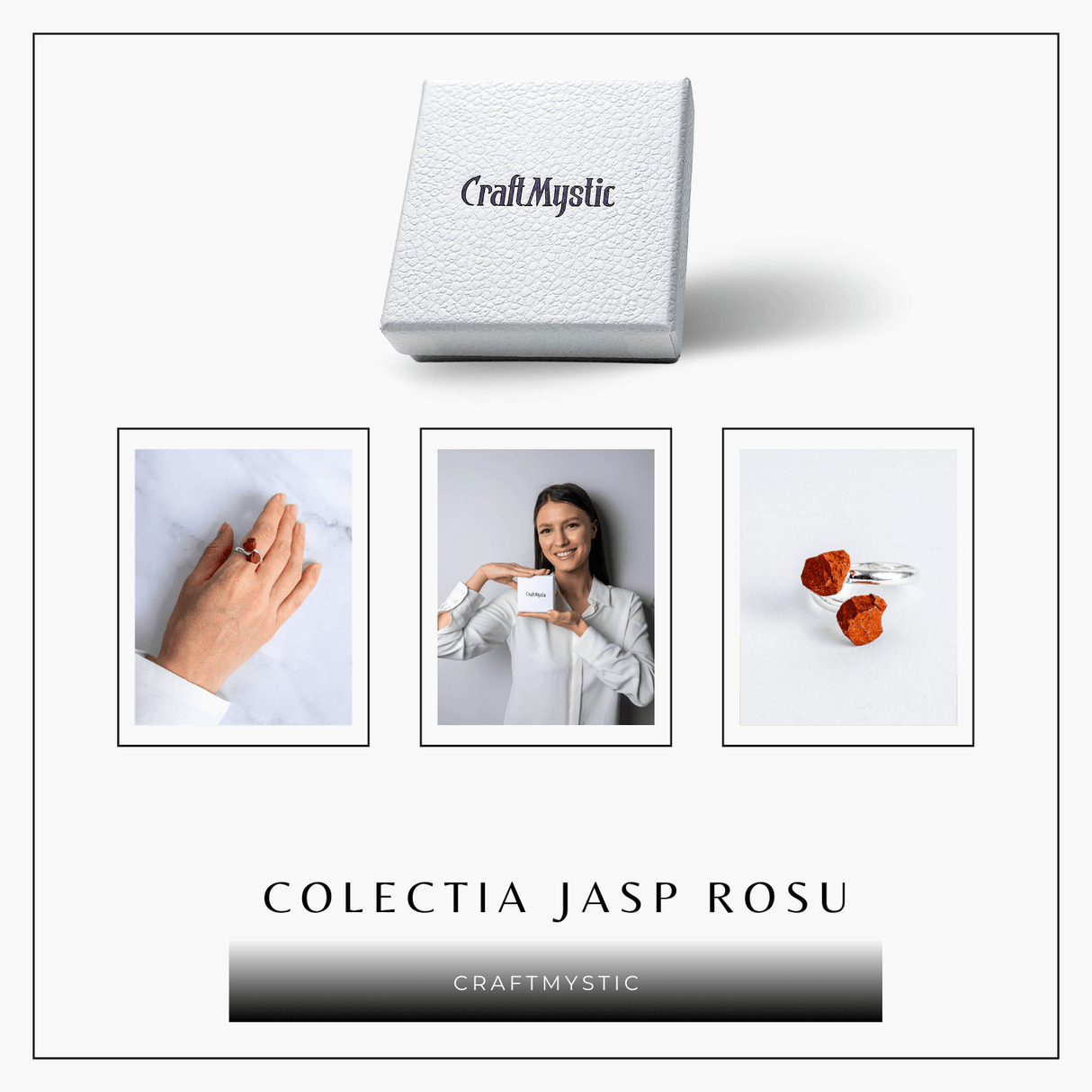 Inelul curajului – Dublu Jasp rosu pentru forta interioara si vitalitate