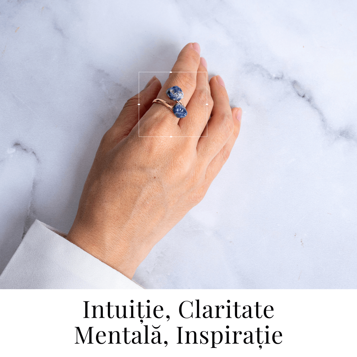 Activeaza-ti vocea interioara – Inel cu dublu Sodalit, piatra comunicarii autentice