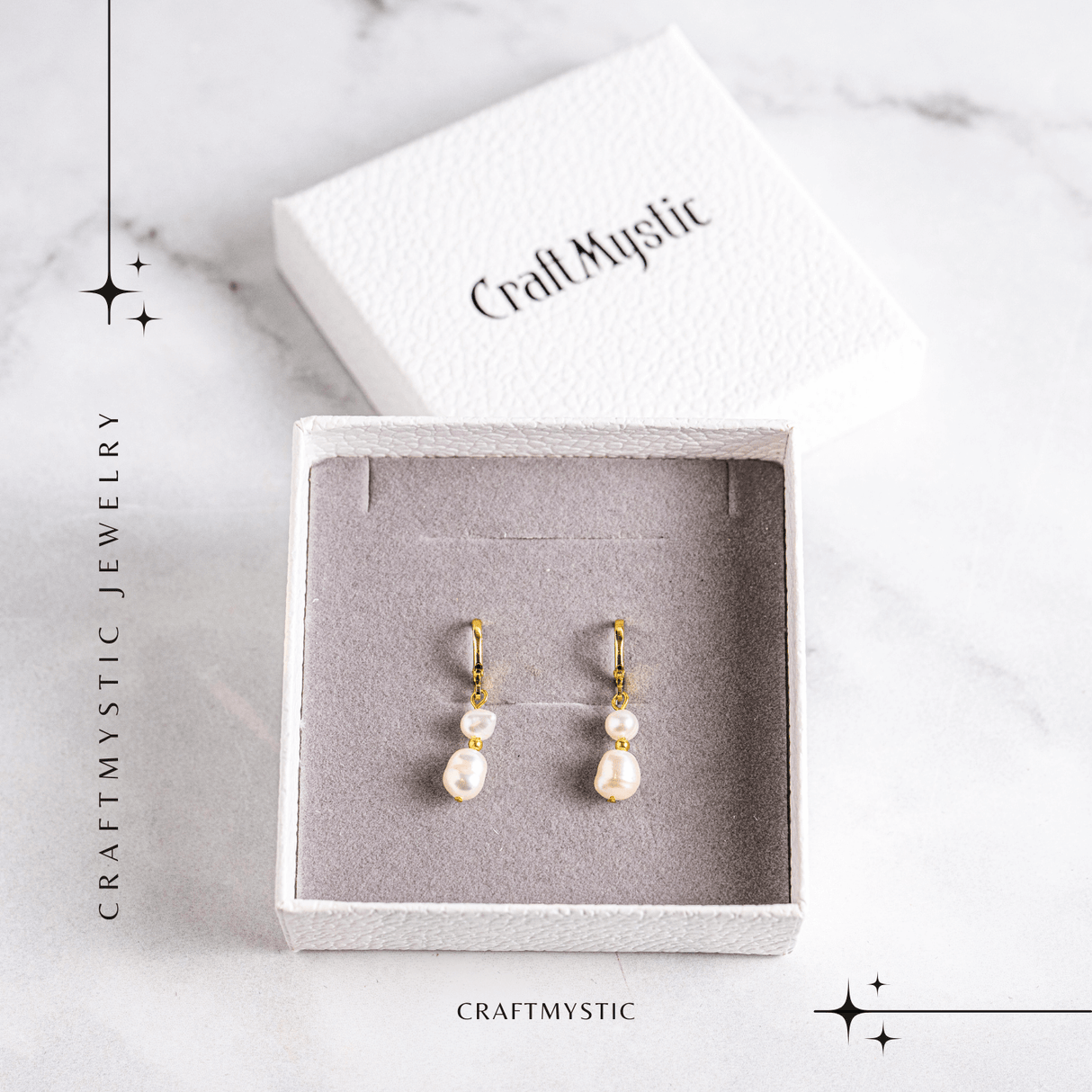 Bijuterie delicata pentru rafinament zilnic – Cercei tortita cu perle de cultura