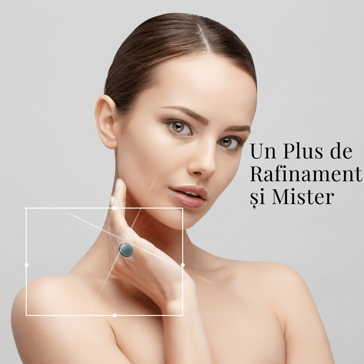 Inel Ajustabil Argintiu cu Aventurin Verde natural oval, pentru noroc si echilibru