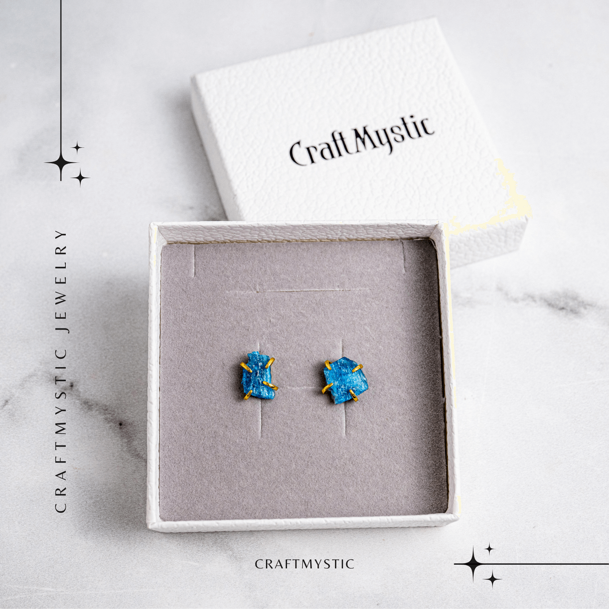 Cercei de Claritate si Inspiratie – Apatit Natural si Finisaj Auriu