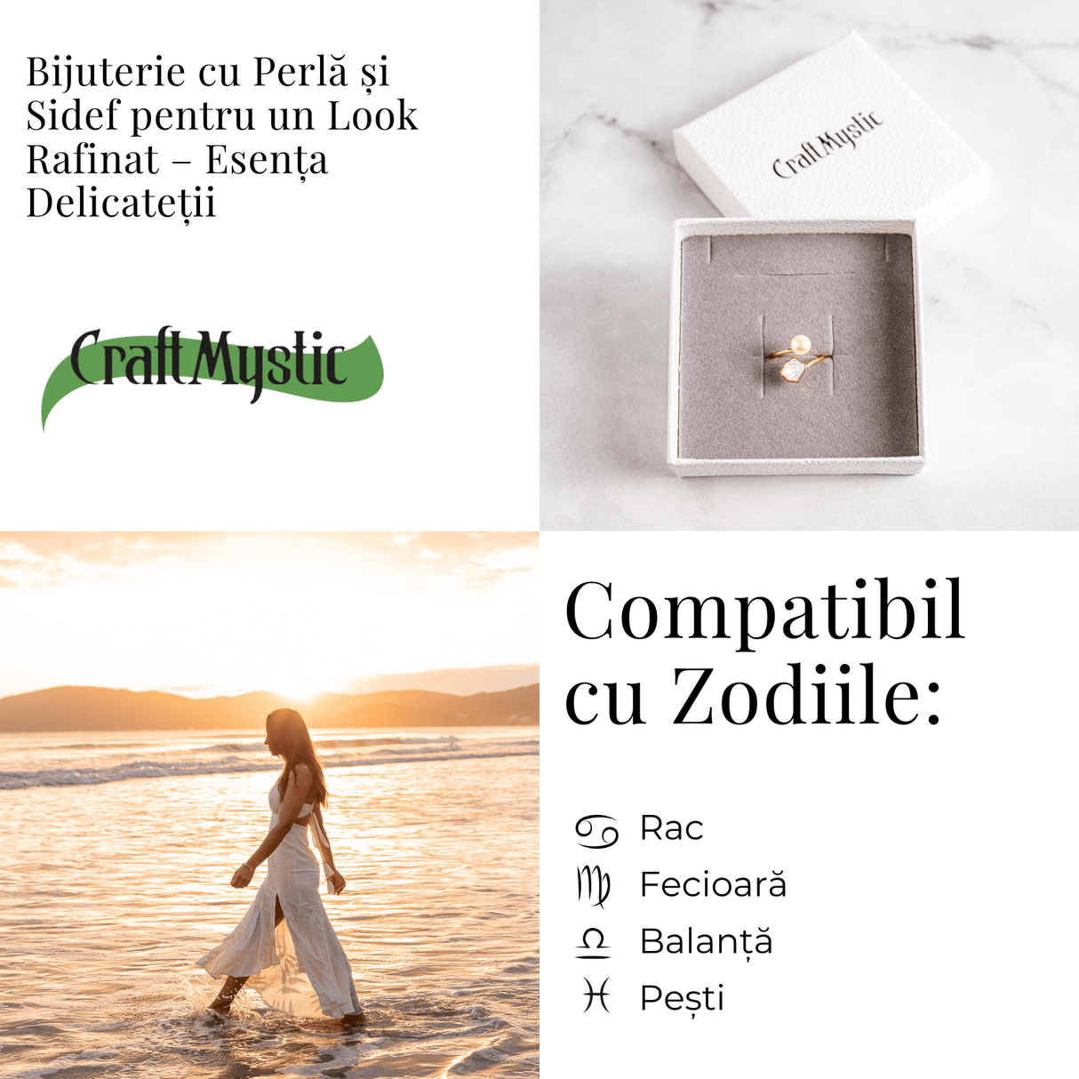 Esenta delicatetii – Bijuterie cu perla si sidef pentru un look rafinat