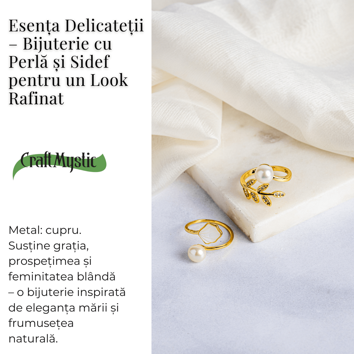 Esenta delicatetii – Bijuterie cu perla si sidef pentru un look rafinat