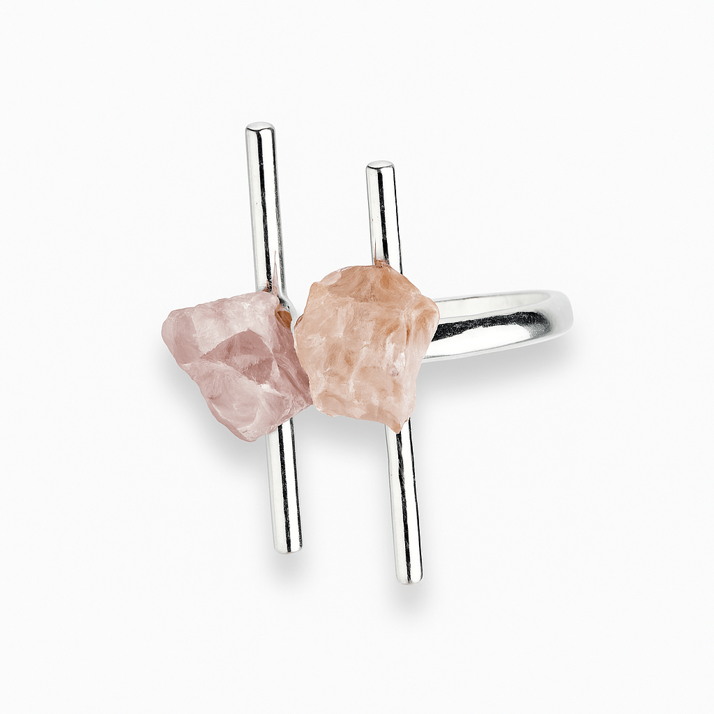 Inelul inimii deschise – Cuart roz pentru iubire si blandete