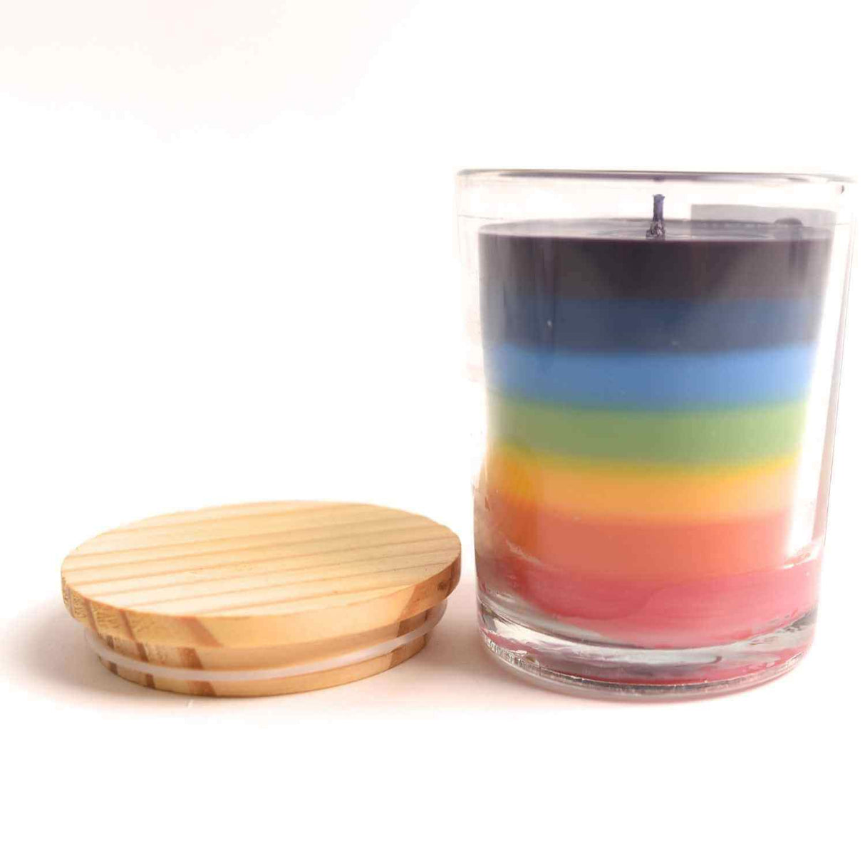 Lumanare din soia naturala cu 7 arome pentru echilibrarea chakrelor