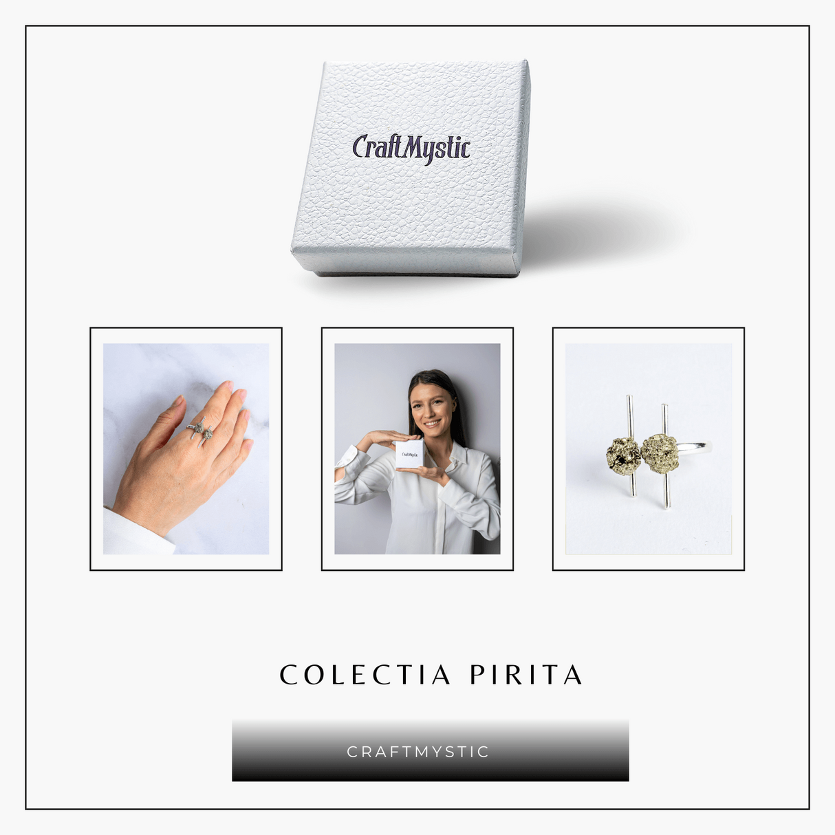 Inelul abilitatii si prosperitatii – Pirita naturala bruta