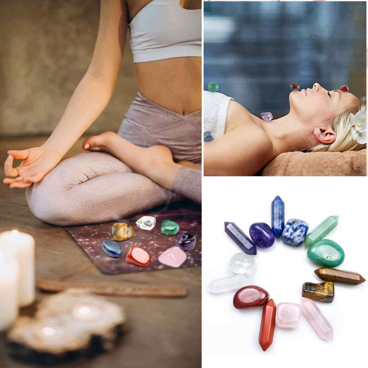 Mini set de cristale vindecatoare cu 14 cristale