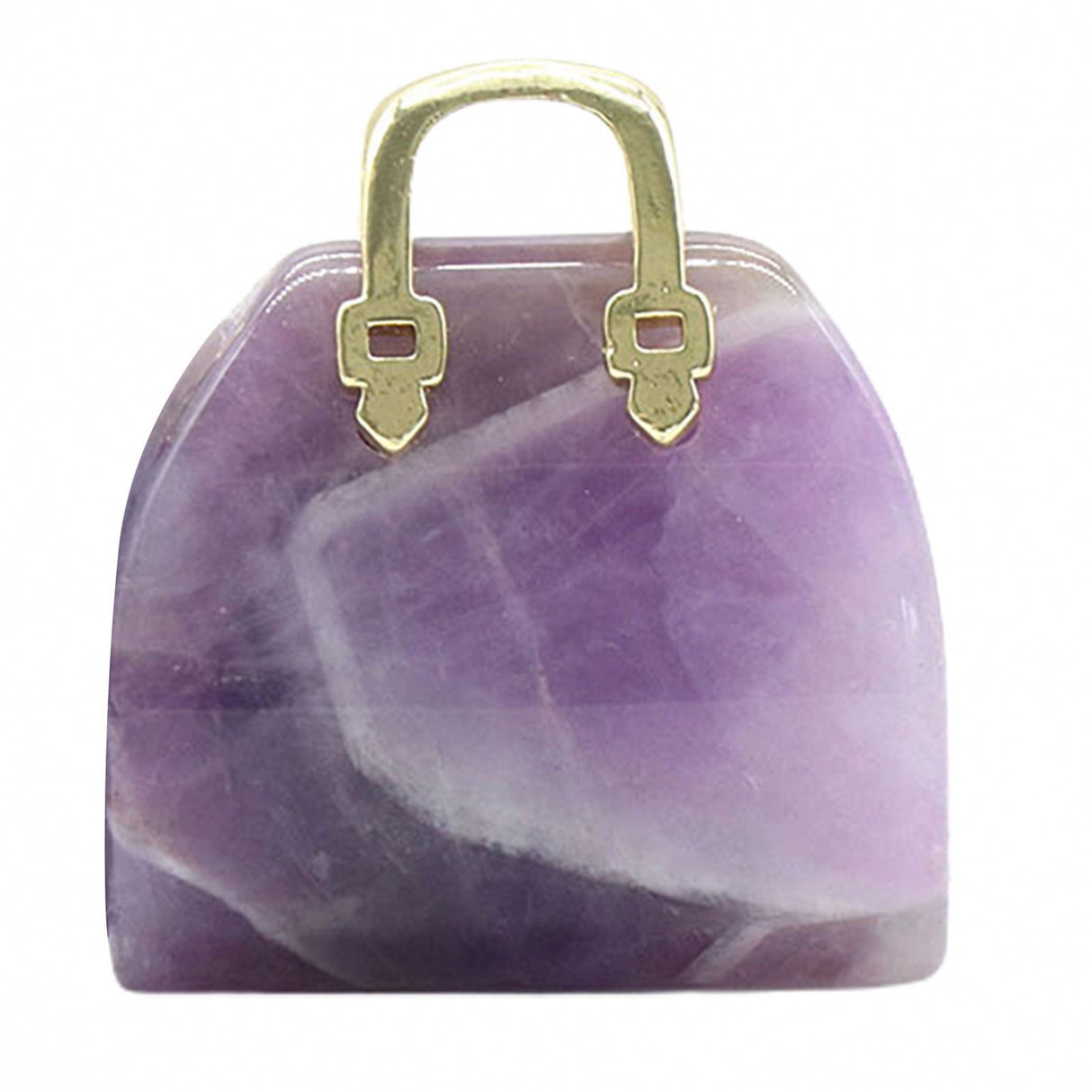 Pandantive 2.5 cm din piatra naturala, in forma de geanta - Accesorii din piatra pentru realizarea de bijuterii, cercei, colier