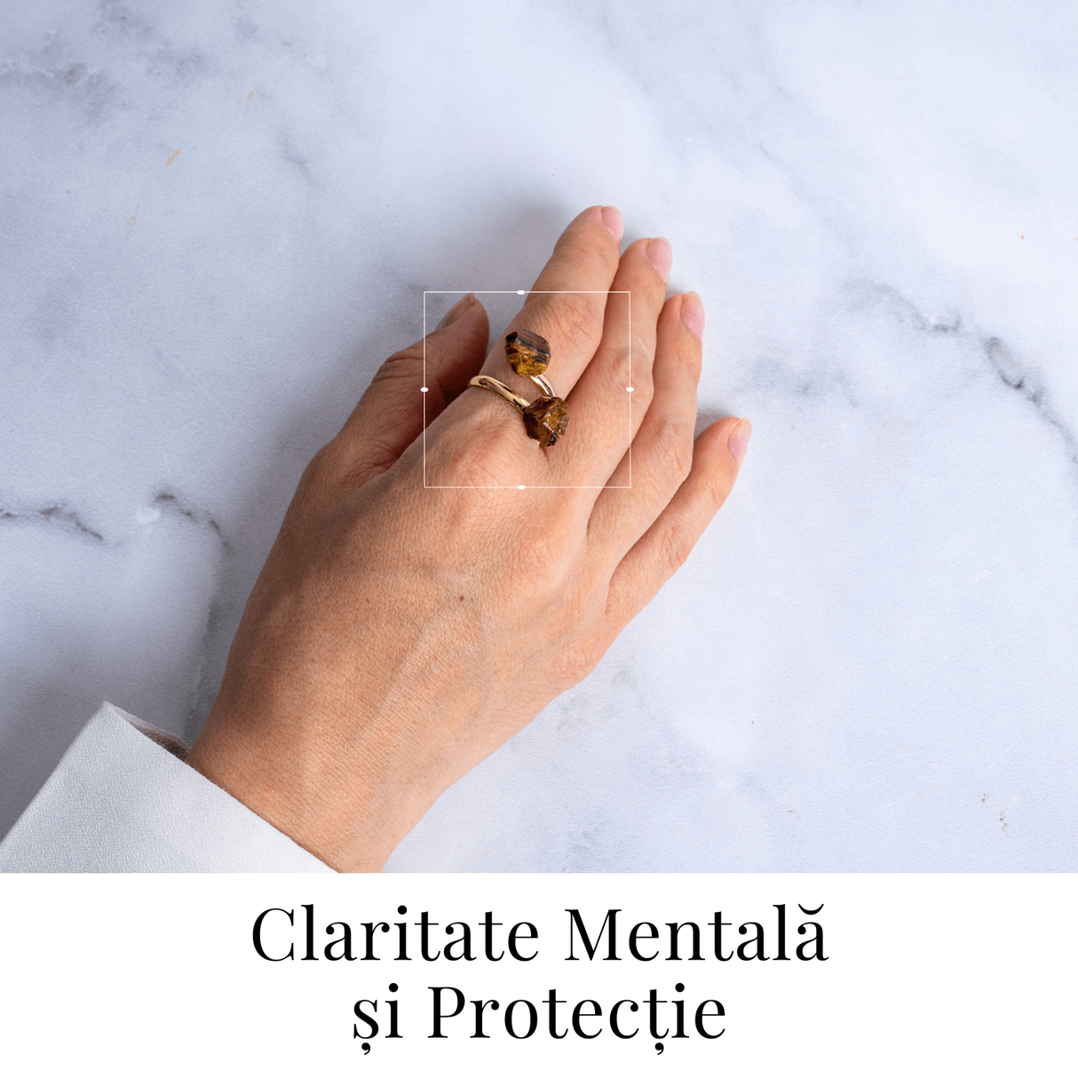 Inelul increderii – Dublu Ochi de tigru pentru curaj si putere interioara