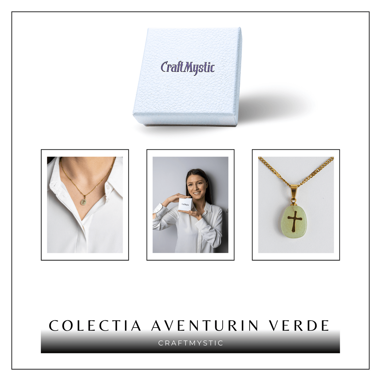 Putere, Speranta si Credinta – Aventurin Verde si Cruce Auriu
