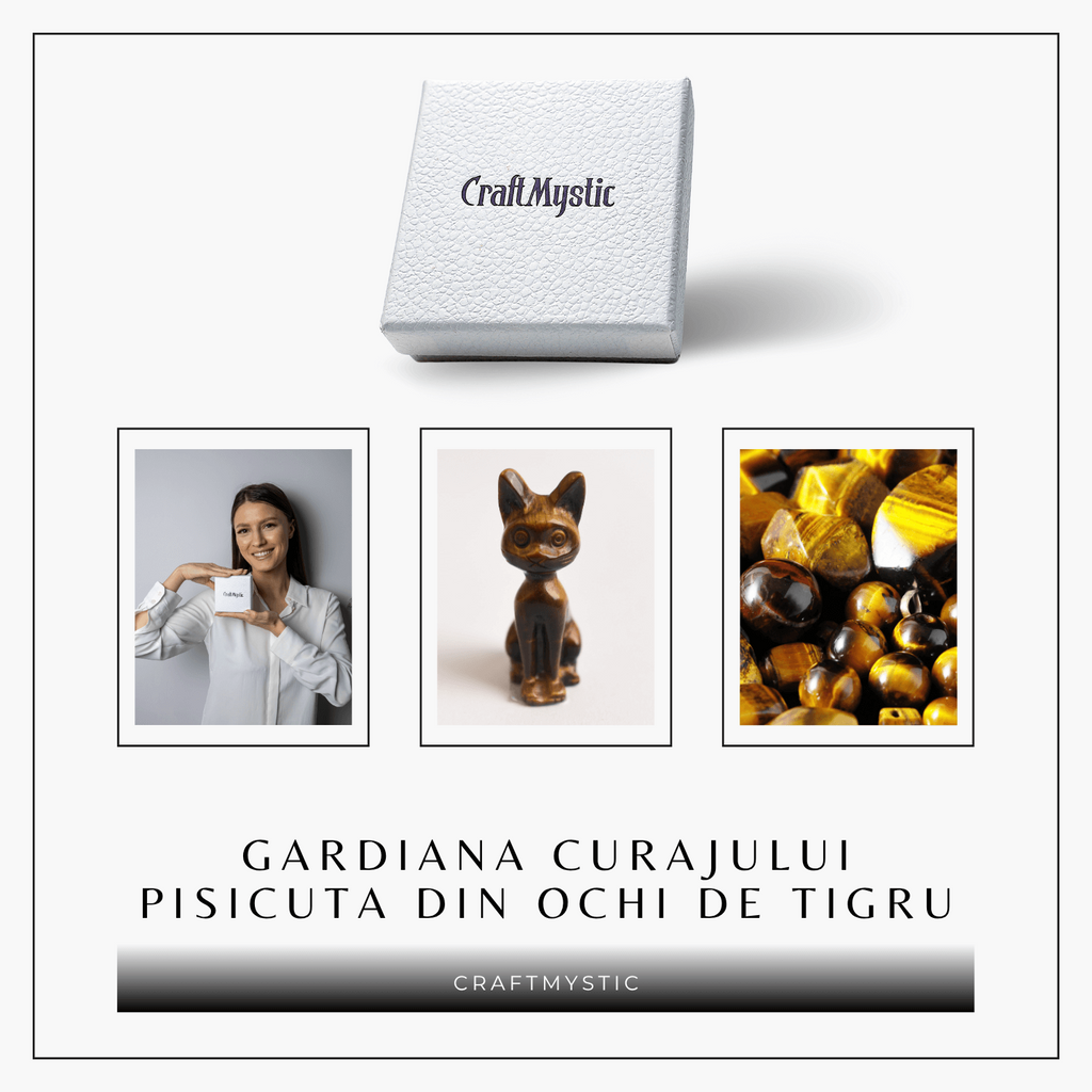 Gardiana curajului – Pisicuta din Ochi de Tigru pentru Protectie si Putere Interioara
