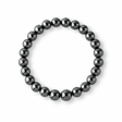 Bratara cu Hematit 8 mm Impamantare si Focus – Unisex, minimalista, puternica