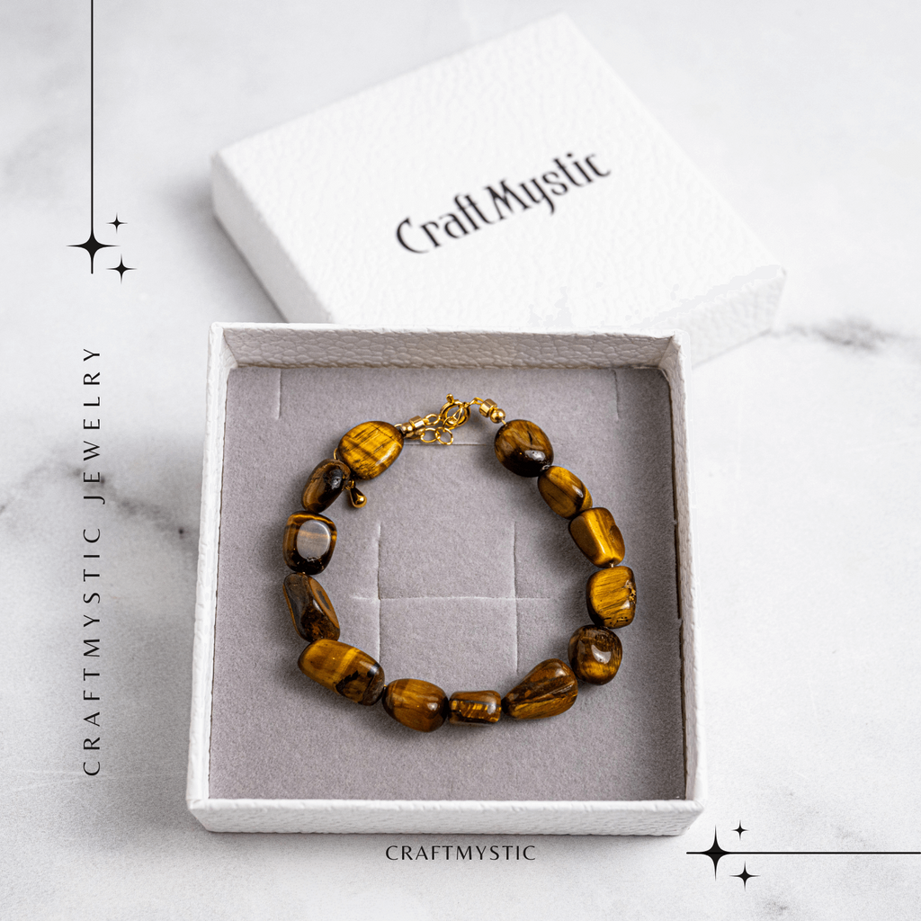 Bijuterie de Echilibru – Bratara cu Cristale Ochi de Tigru