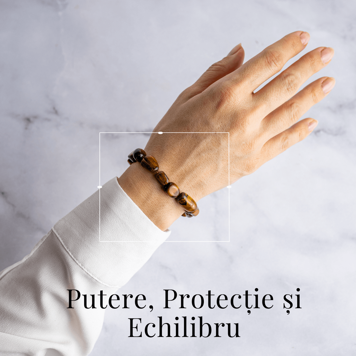 Bijuterie de Echilibru – Bratara cu Cristale Ochi de Tigru