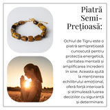 Bijuterie de Echilibru – Bratara cu Cristale Ochi de Tigru