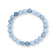 Bratara din cristal natural acvamarin pentru barbati si femei - Bratara elastica cu margele de 6mm acvamarin natural Aduce noroc Cadouri pentru ziua mamei