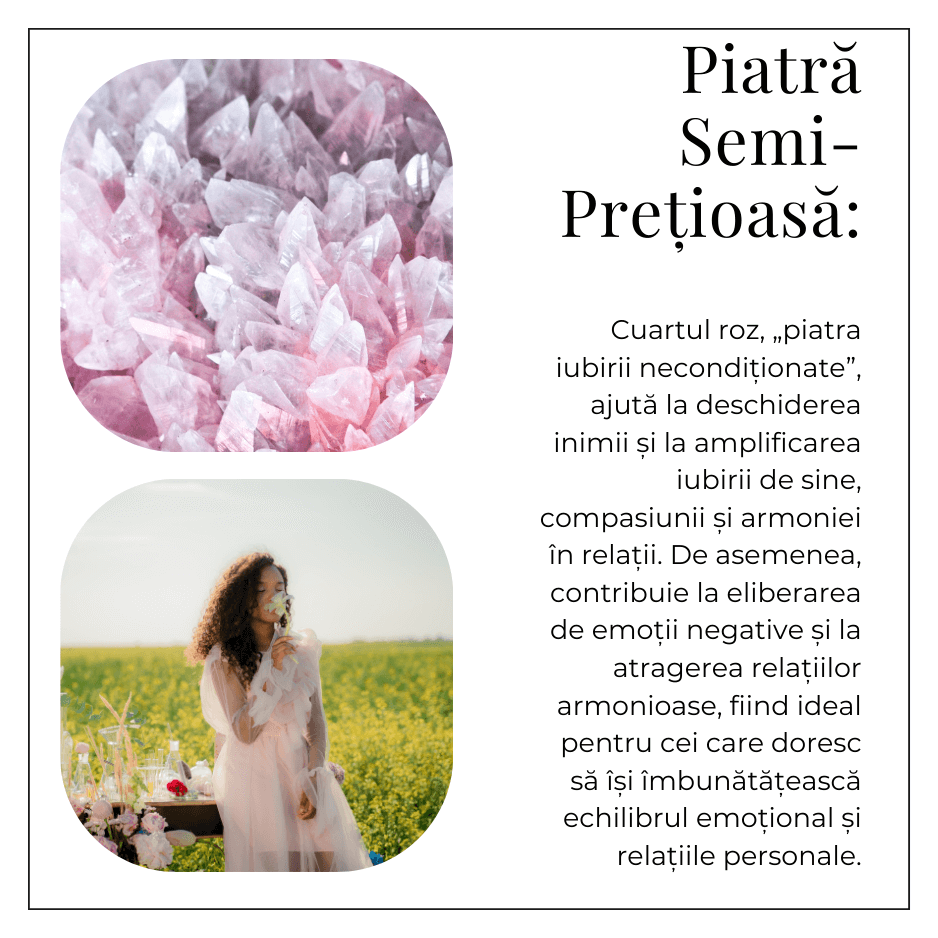 Bratara Elastica cu Margele de Cuart Roz 5mm – Iubire si Vindecare Emotionala