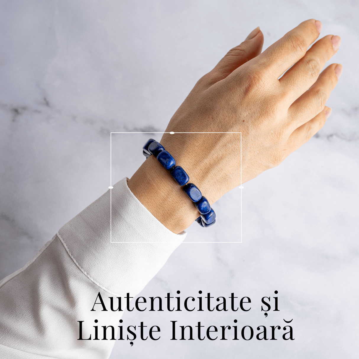 Claritate si Intelepciune – Bratara cu Lapis Lazuli Natural