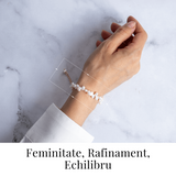 Bratara boho chic cu perle baroce – Feminitate si rafinament