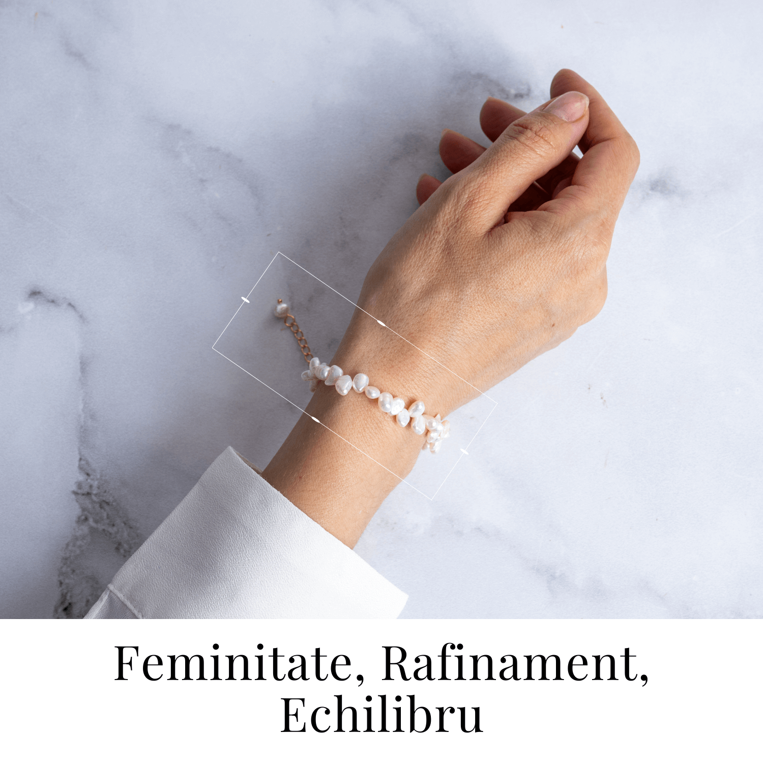 Bratara boho chic cu perle baroce – Feminitate si rafinament