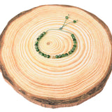 Bratara reglabila cu mini margele piatra semipretioasa naturala Calcedonia