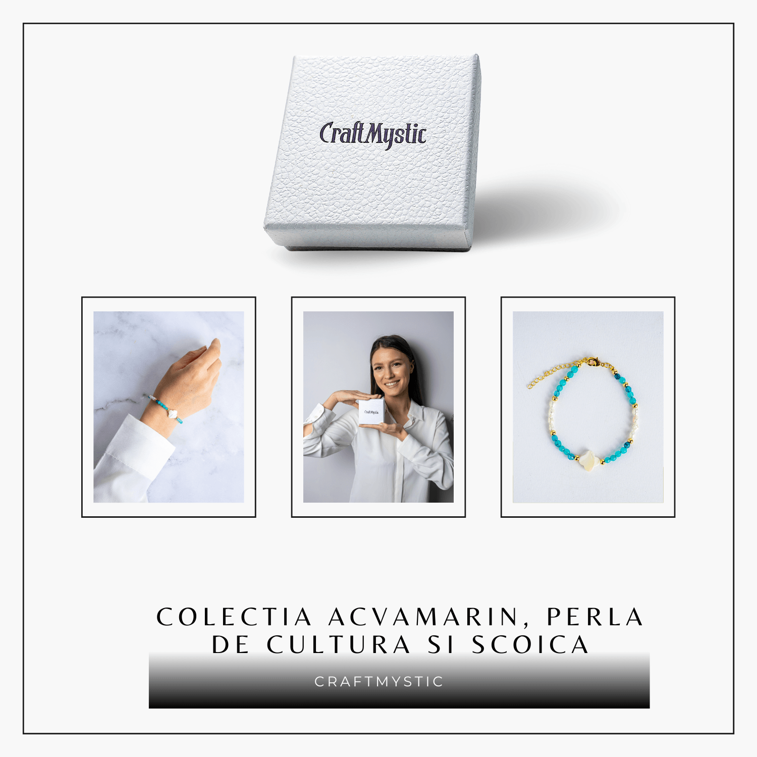 Claritate, liniste si puritate – Acvamarin si perle naturale