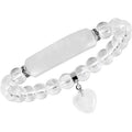 Bratara Zen Cuart Transparent 8mm – Claritate si Energii Pozitive