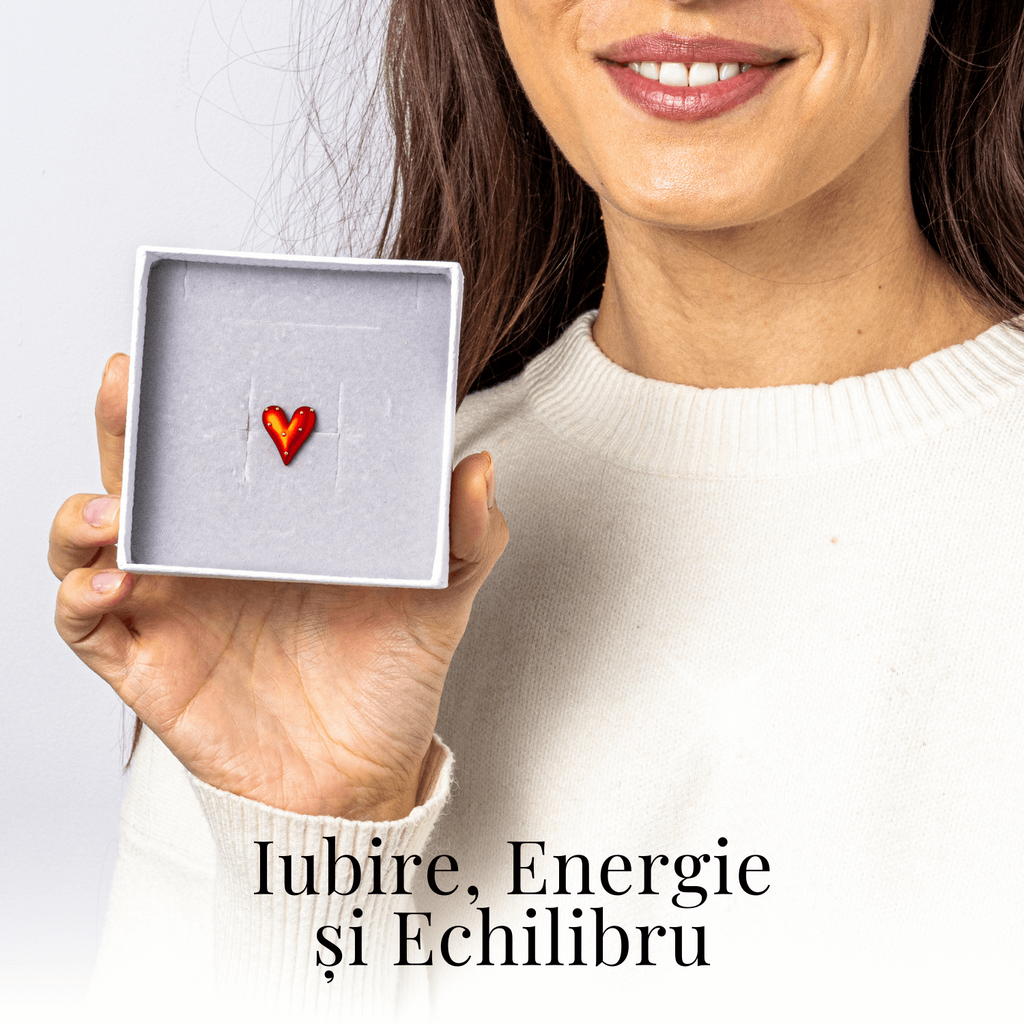 Brosa Inimioara din Aliaj de Cupru - Simbol al Afectiunii