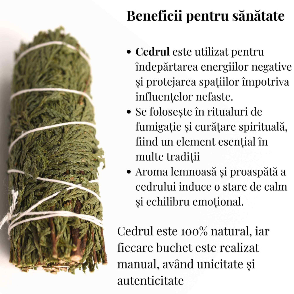 Buchet Cedru - Protectie si Purificare Energetica