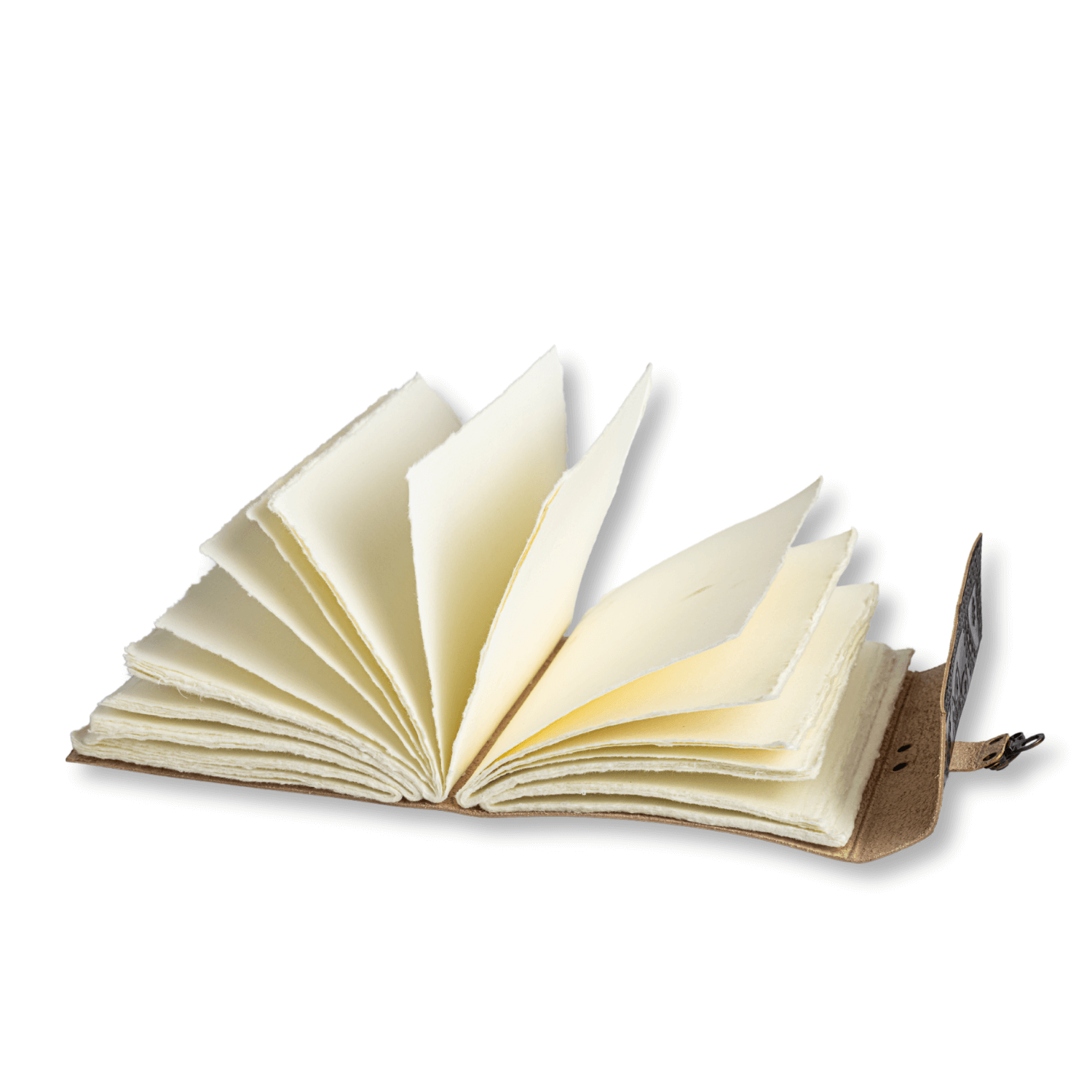 Jurnal din piele naturala cu piatra Malachit – Talisman pentru echilibru si claritate interioara