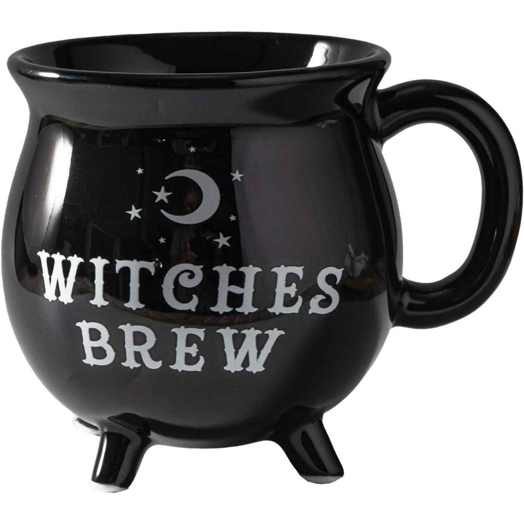 Cana model ceaun magic cu inscriptia Witches brew