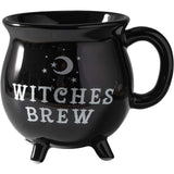 Cana model ceaun magic cu inscriptia Witches brew