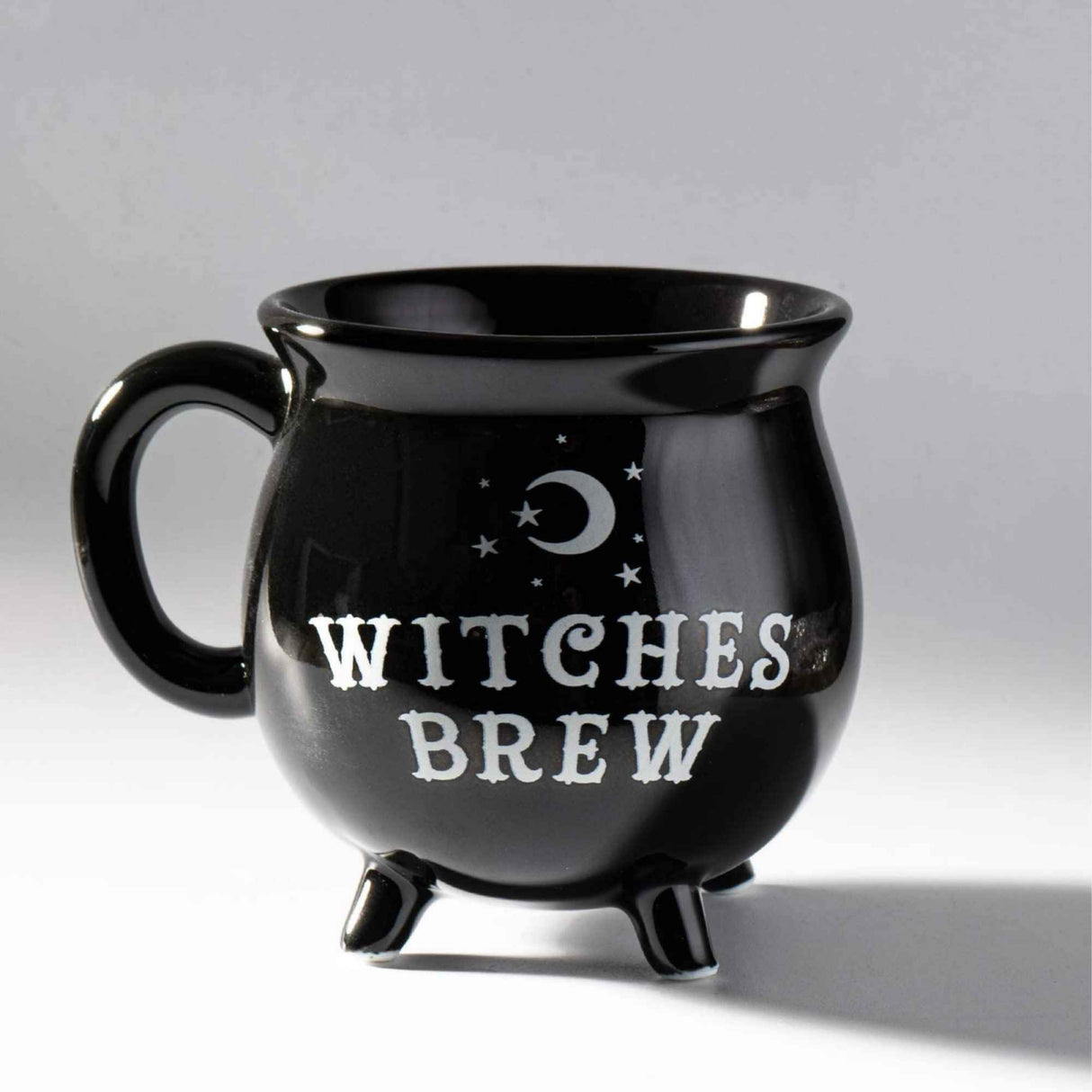 Cana model ceaun magic cu inscriptia Witches brew